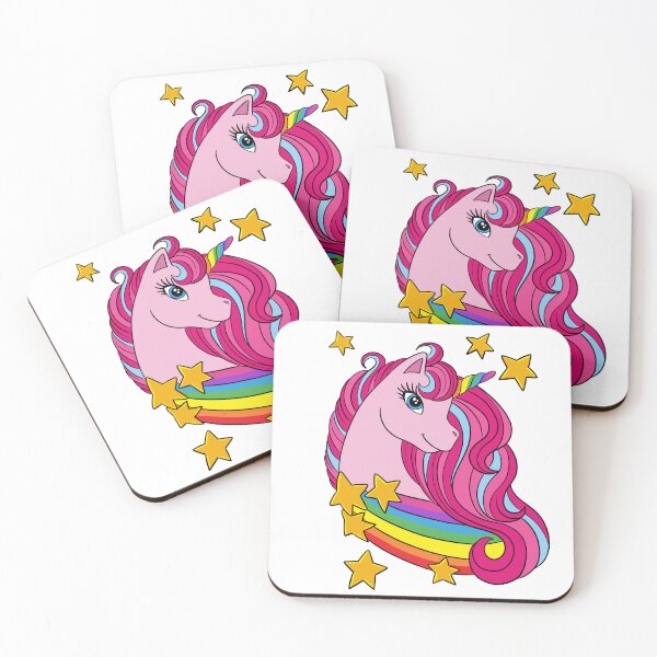 Item preview, Pink Unicorn Rainbow and Stars  designed and sold by Shakira Rivers.