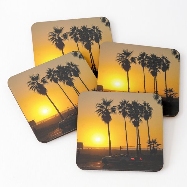 Item preview, venice beach sunset designed and sold by ThatOneTurboGuy.