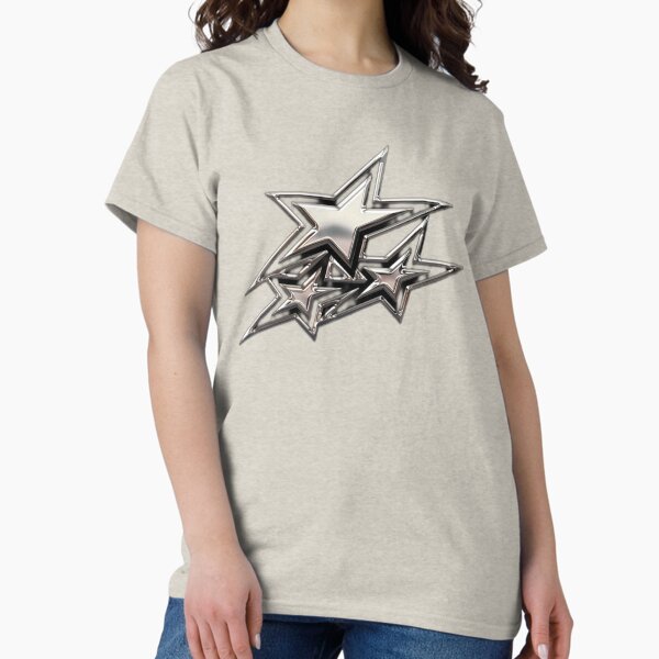 Item preview, silver chrome stars  designed and sold by lunatiris.