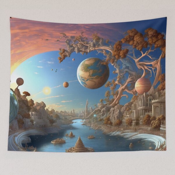 Item preview, A Fractal Fantasy World - 8 designed and sold by nyathiwa.