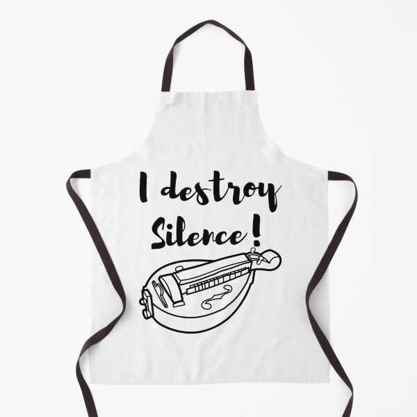 Item preview, I destroy Silence with hurdy gurdy designed and sold by zerastore.