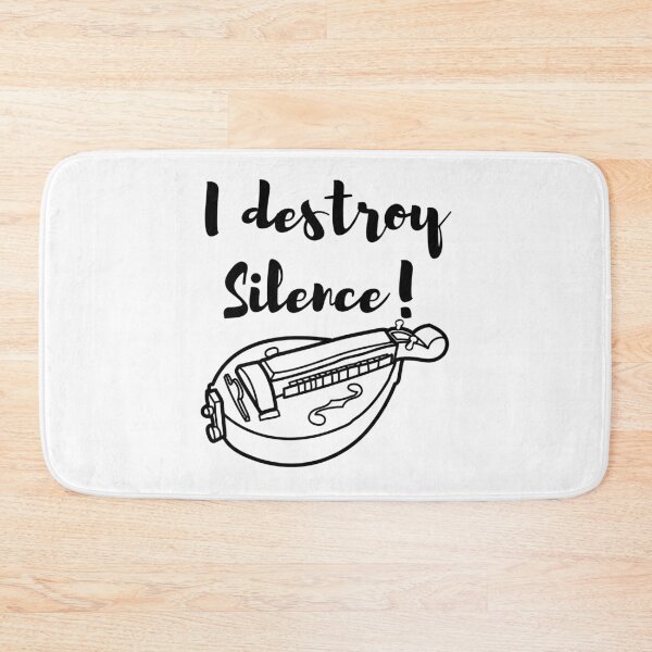 Item preview, I destroy Silence with hurdy gurdy designed and sold by zerastore.