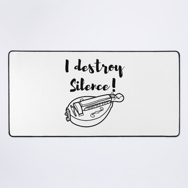 Item preview, I destroy Silence with hurdy gurdy designed and sold by zerastore.