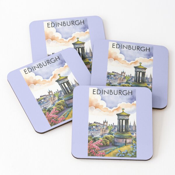 Item preview, A Watercolor Illustration of Edinburgh - Scotland  designed and sold by Sketch-Shack.