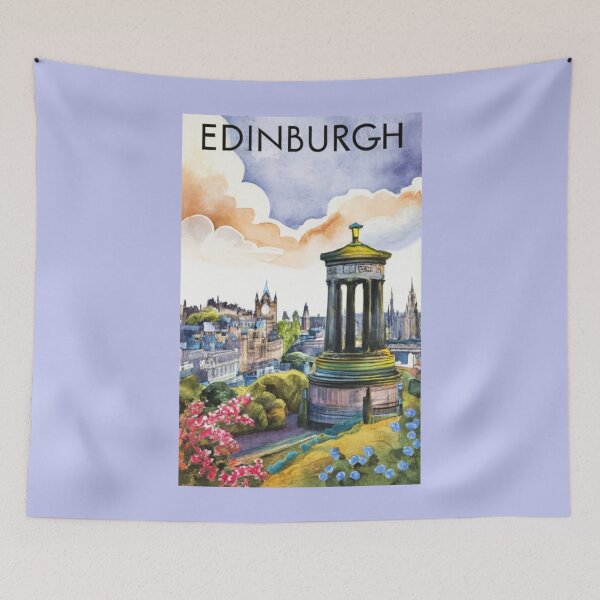 Item preview, A Watercolor Illustration of Edinburgh - Scotland  designed and sold by Sketch-Shack.