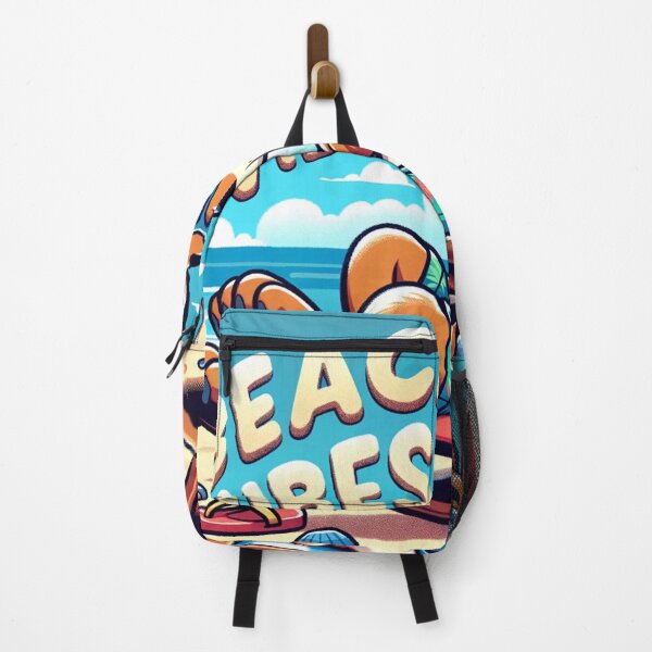 Item preview, Cute Cartoon Kangaroo "Beach Vibes" designed and sold by Zestpond.