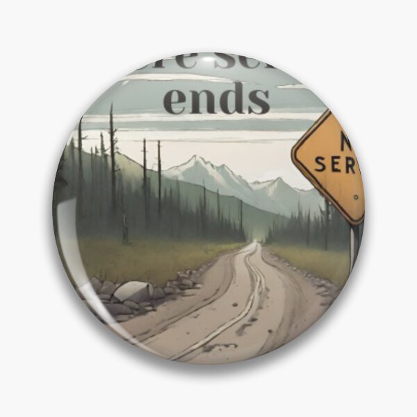 Item preview, Real camping starts where service ends designed and sold by TouchofAlaska.