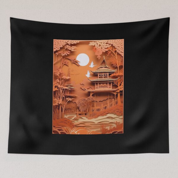 Item preview, 3D Inmersion Woods Japanese Design designed and sold by JAPANISTICstore.