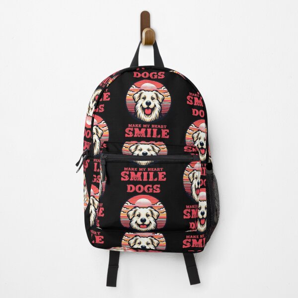 Item preview, Dogs Make My Heart Smile - Mom and Dad's Best Friend designed and sold by ArtfulNook.