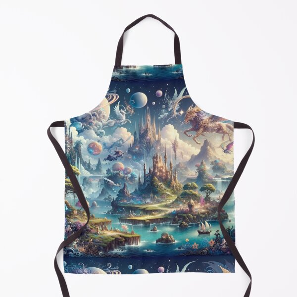 Item preview, "Enchanted Realms: Journey through Magical Lands" designed and sold by APARTAI EU.