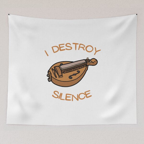 Item preview, I destroy Silence with hurdy gurdy v2 designed and sold by zerastore.