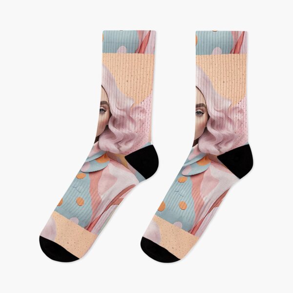 Item preview, Cut Fashionista elegant girl in spring pink color tones designed and sold by Carlos Gudino.
