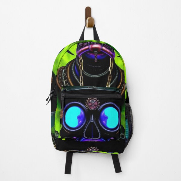 Item preview, Dark Trippy Steampunk Skull Art designed and sold by TheDarkWardrobe.