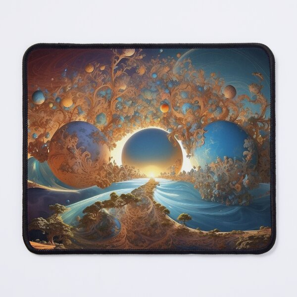 Item preview, A Fractal Fantasy World - 9 designed and sold by nyathiwa.