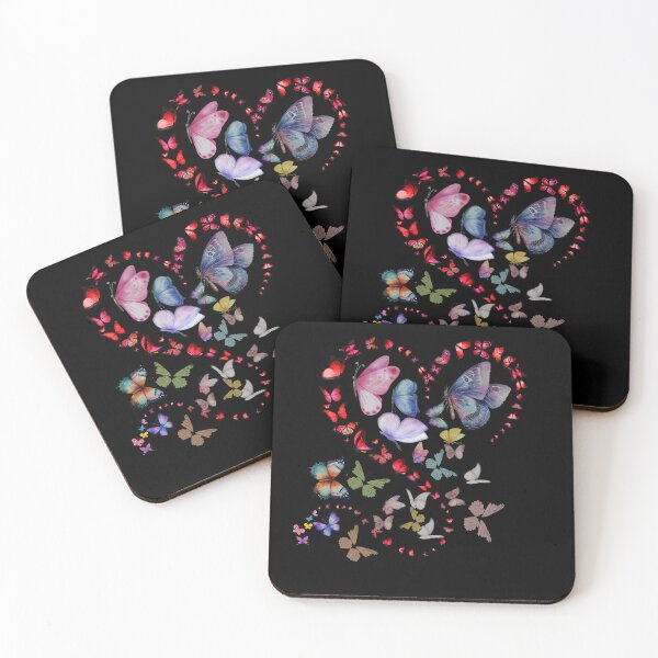 Item preview, Butterflies - heart designed and sold by ViaNature.