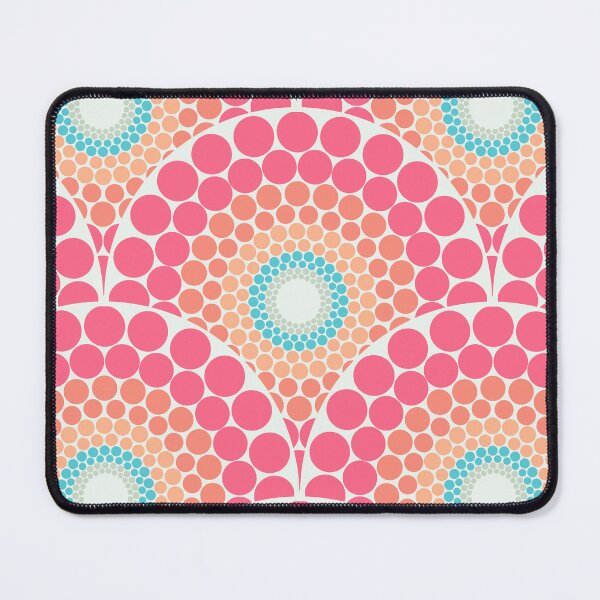 Item preview, Radiant Sunset on Sea Dot Mandala Scallop designed and sold by Triplicate Limited.