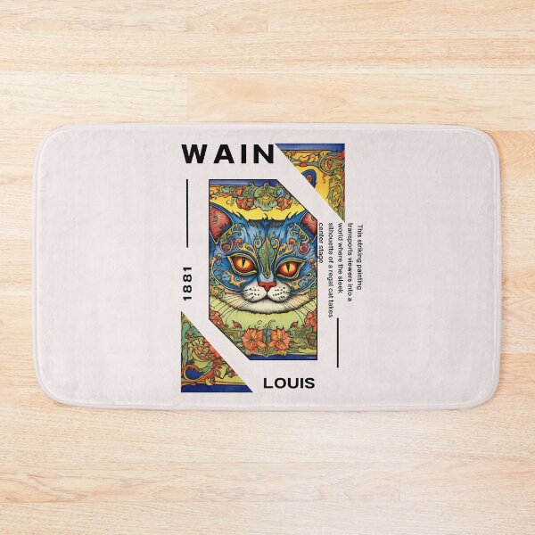 Item preview, Louis Wain Schizophrenia Cat Painting For Cat Lovers designed and sold by Petsthetic.