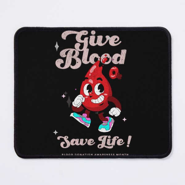 Item preview, Give Blood, Save Life - Blood Donation Awareness Month designed and sold by WildWoodWaver.