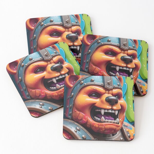 Item preview, Gummy Bear Gladiator Graffiti Art designed and sold by TheArtOfPat.