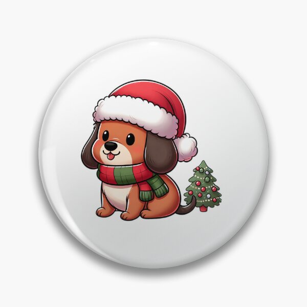 Item preview, Dachshund Elegance: Christmas Anticipation designed and sold by EpicPaws.