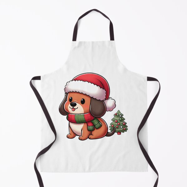 Item preview, Dachshund Elegance: Christmas Anticipation designed and sold by EpicPaws.