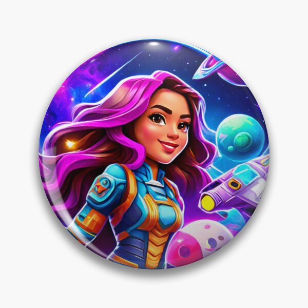 Item preview, pokimane open - Streaming Cosmics Sticker designed and sold by SnapWakeStore.