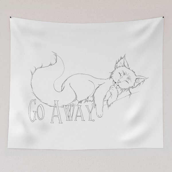 Item preview, Artfully Obscene - Go Away designed and sold by TalynDraconmore.