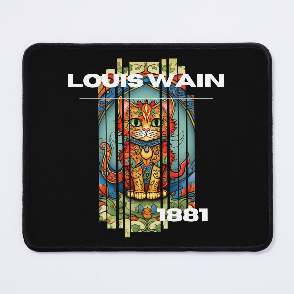 Item preview, Louis Wain Schizophrenia Cat Painting For Cat Lovers designed and sold by Petsthetic.