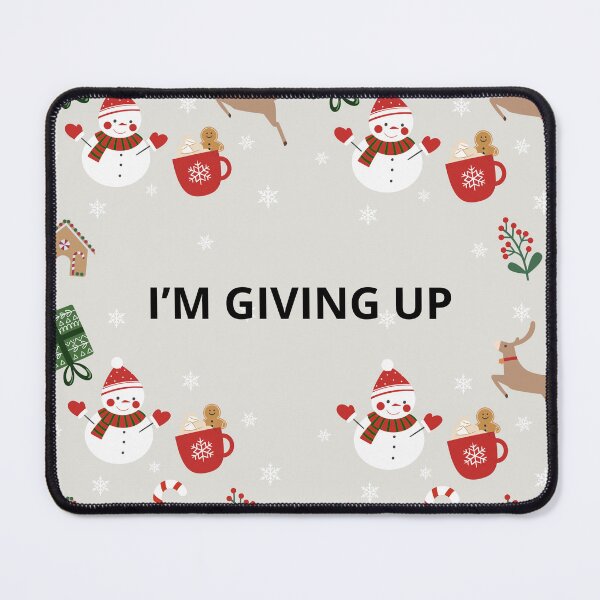 Item preview, Christmas Giving Up designed and sold by igne5.
