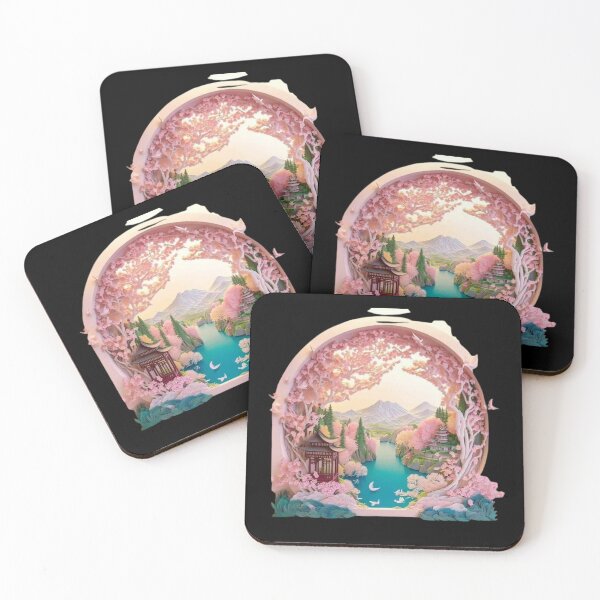 Item preview, 3D landscape Japan Art designed and sold by JAPANISTICstore.