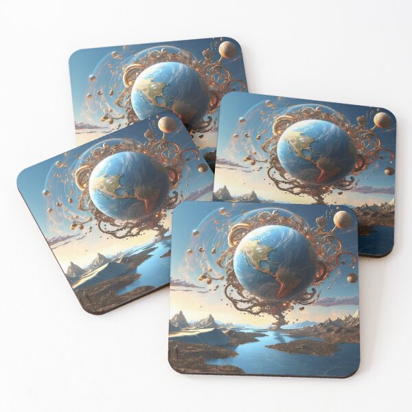 Item preview, A Fractal Fantasy World - 10 designed and sold by nyathiwa.