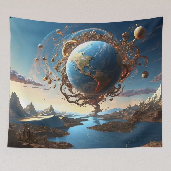 Item preview, A Fractal Fantasy World - 10 designed and sold by nyathiwa.