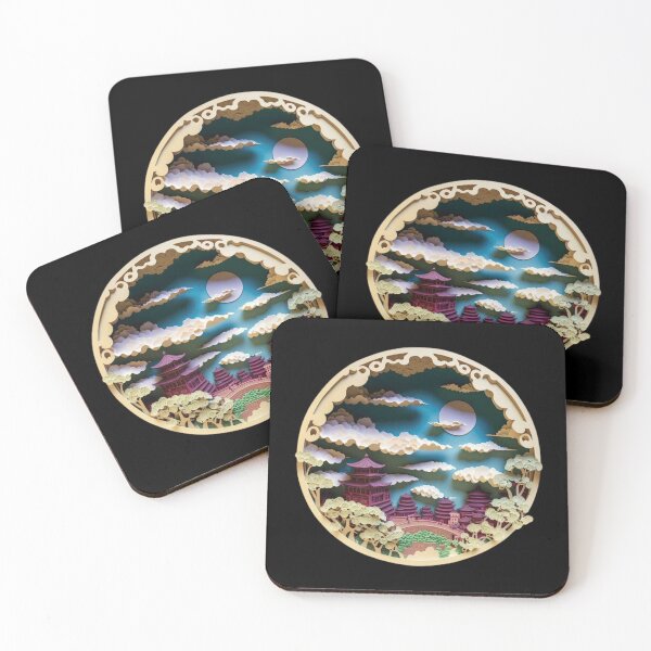 Item preview, 3D landscape Japanese sky designed and sold by JAPANISTICstore.