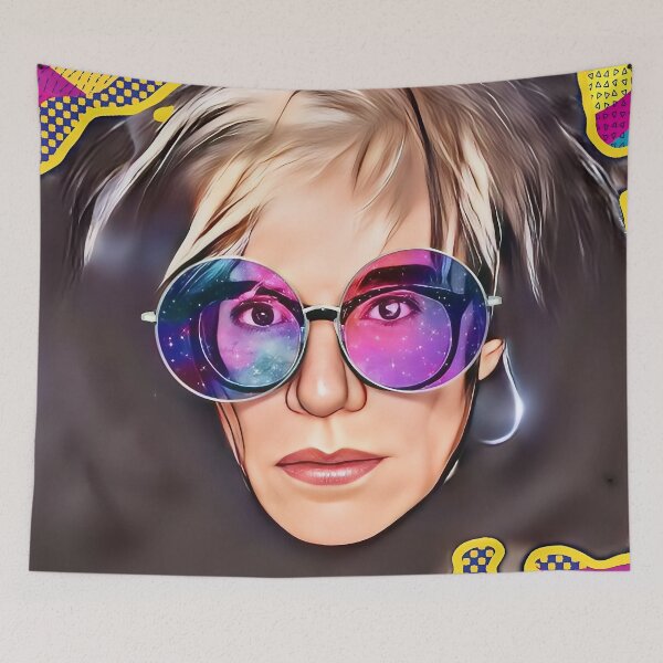 Item preview, Warhol portrait, portrait, birthday gift, anniversary gift, boyfriend gift, girlfriend gift designed and sold by Cuxtom-Shop.