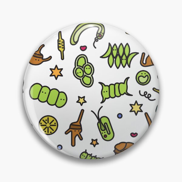 Item preview, Microalgae and cyanobacteria cartoon illustration, Cute Algae and Plankton Art designed and sold by thurakitdew.