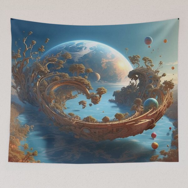Item preview, A Fractal Fantasy World - 11 designed and sold by nyathiwa.