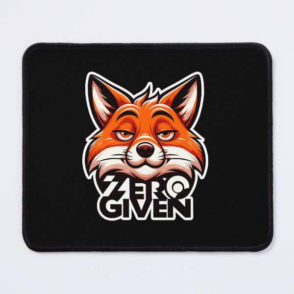 Item preview, Zero Given - Fox Illustration designed and sold by MrERNST.