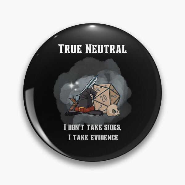 Item preview, True Neutral alignment designed and sold by Kate :).
