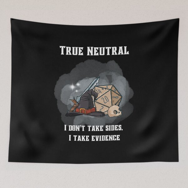 Item preview, True Neutral alignment designed and sold by Kate :).