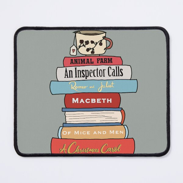 Item preview, English Literature book stack designed and sold by bookloversclub.