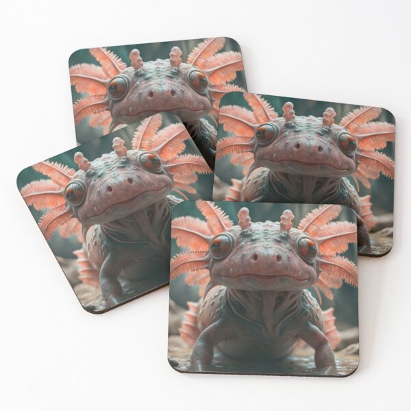 Item preview, "Axolotl dinosaur": cute cyberpunk Axolotl meme designed and sold by Obinne.