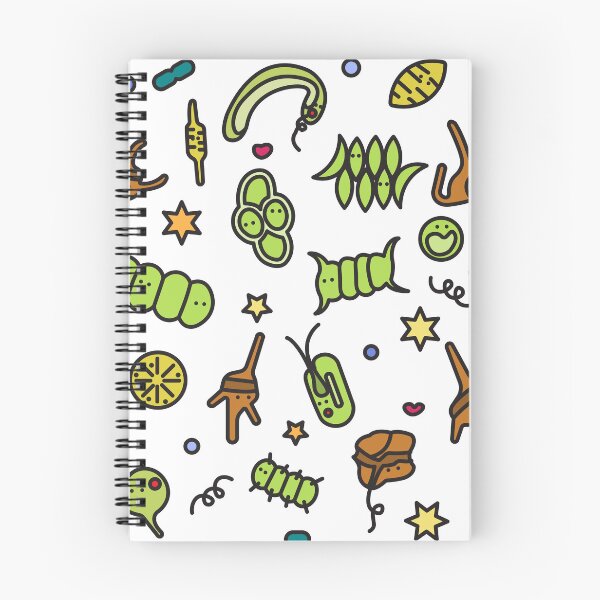 Item preview, Microalgae and cyanobacteria cartoon illustration, Cute Algae and Plankton Art designed and sold by thurakitdew.