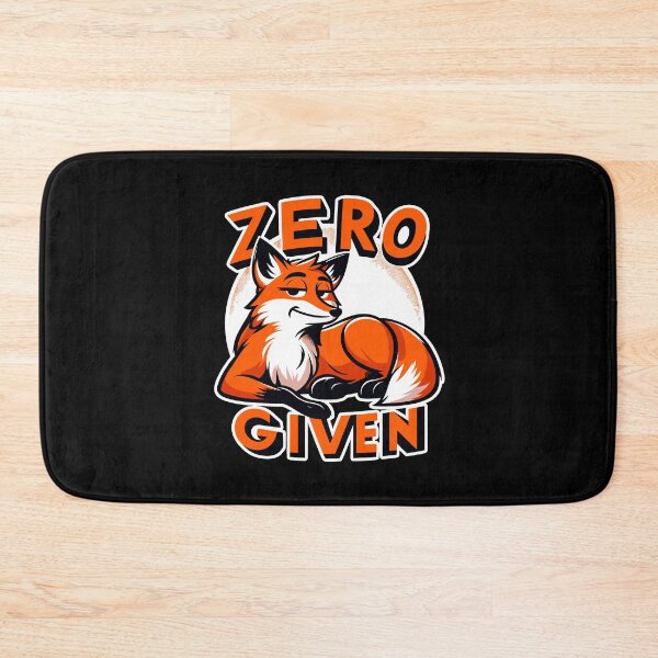 Item preview, Zero Given - Fox Illustration designed and sold by MrERNST.