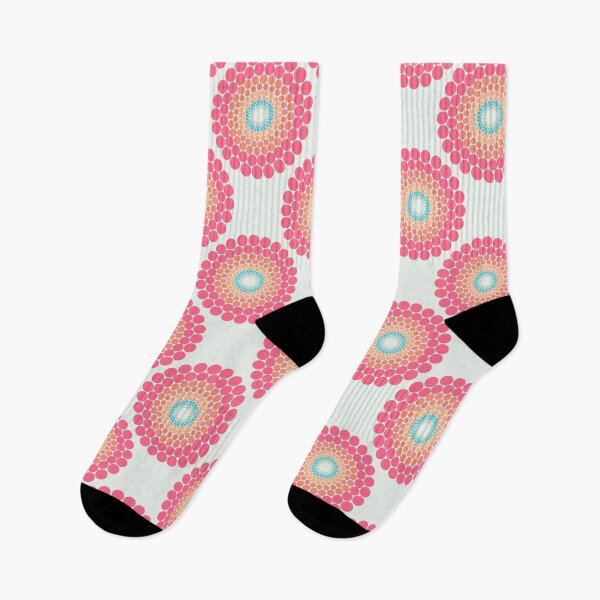 Item preview, Radiant Sunset on Sea Dot Polka Mandala designed and sold by Triplicate Limited.