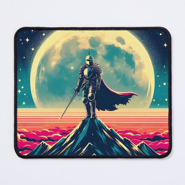 Item preview,  Dirp Knight Retro On Moon designed and sold by Geboking.