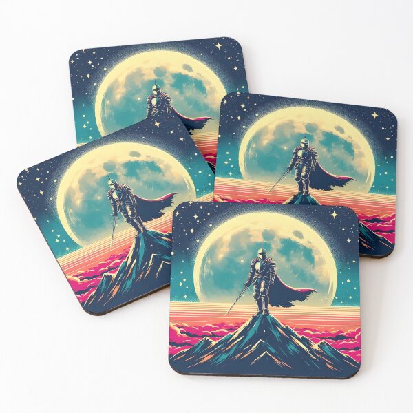 Item preview,  Dirp Knight Retro On Moon designed and sold by Geboking.