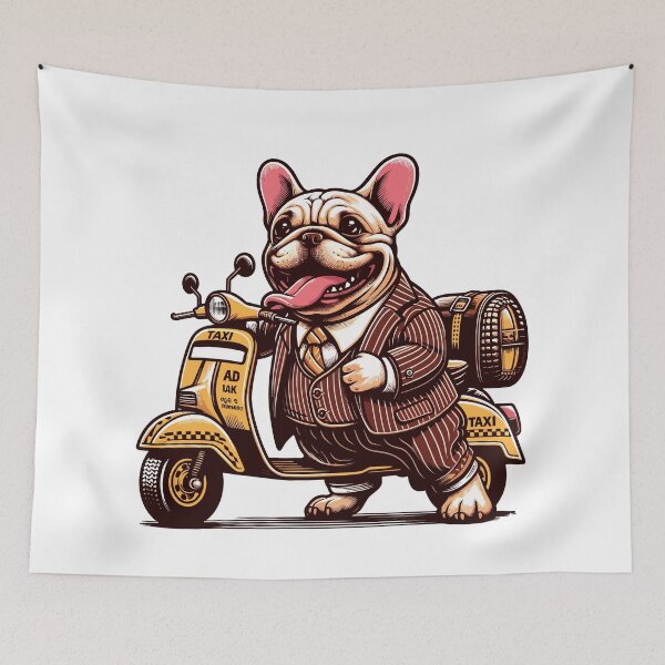 Item preview, Papa bull dog was a messenger freelance  designed and sold by olopaw.