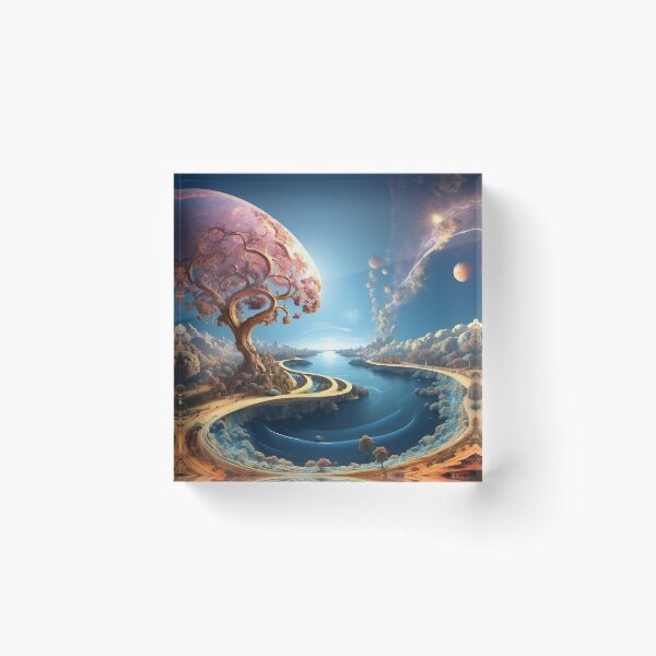Item preview, A Fractal Fantasy World - 13 designed and sold by nyathiwa.