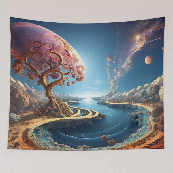 Item preview, A Fractal Fantasy World - 13 designed and sold by nyathiwa.