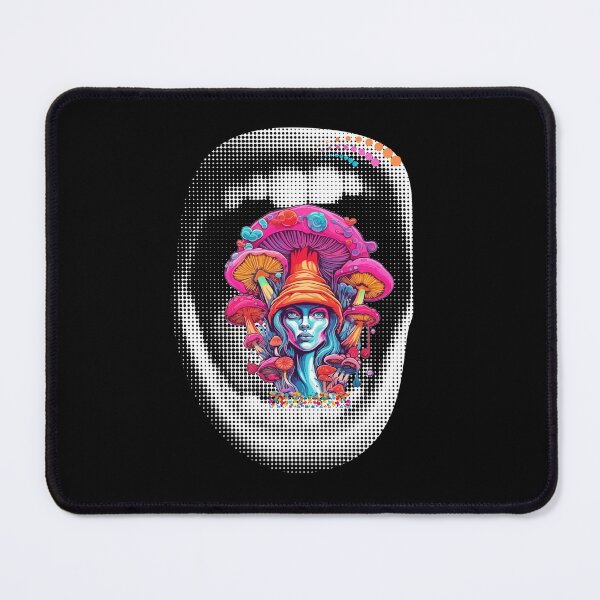 Item preview, Magic Mushroom Hunter Shrooms in a Wide - Open Mouth Essential T-shirt designed and sold by MAGness.
